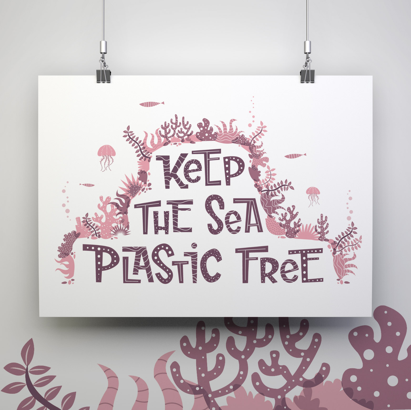 keep the sea plastic free, mug, ocean, eco-friendly, marine-life